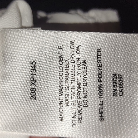 Columbia size PM White Vest Full Zip Lightweight - Picture 5 of 7